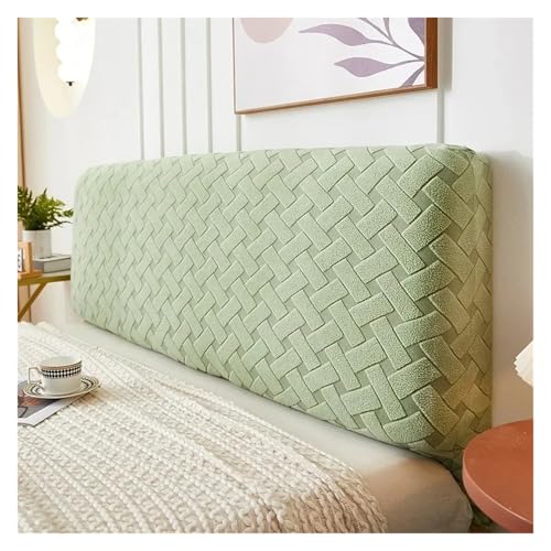 MAQDDO Kopfteilbezug, einfarbig, All-Inclusive, elastischer, Stretch-Plüsch, Überzüge for die Kopf- und Rückenlehne FüR Schlafzimmer(Color 6,W180 x H50-60cm) von MAQDDO