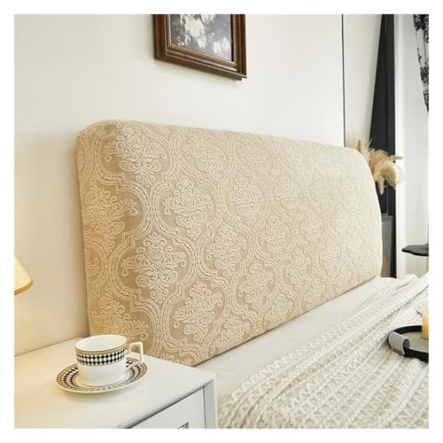 MAQDDO Kopfteilbezug, elastischer Bettkopfteilbezug, mehrere Größen, All-Inclusive-Bettrückenbezug, Schlafzimmerdekor FüR Schlafzimmer(Color 2,W220xH60cm) von MAQDDO