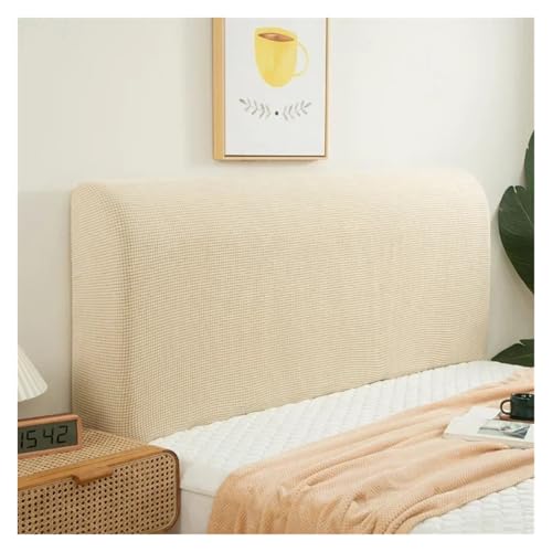 Massiver Bettseitenbezug, Kopfteilbezug, Spandex-Bettkopfteilbezug, All-Inclusive-Bettkopfteil FüR Schlafzimmer(Color 9,150x50cm) von MAQDDO