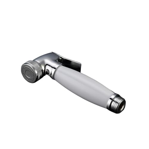 Weißer Toiletten-Bidet-Sprayer, solider Duschkopf, Badezimmer-Duschset, Handauslauf-Waschmaschine FüR Dusche(C SET) von MAQDDO