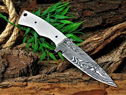 Damast Klinge Handgeschmiedete Damast Rohling Damascus blank blade 995EA von MAQSON