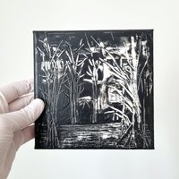 Naturgemälde Nachtwald Von Maria Marachowska von MARACHOWSKAART