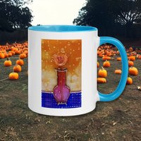 Tasse Blume in Der Vase Von Maria Marachowska Tasse Blume in Der Vase Von Maria Marachowska von MARACHOWSKAART