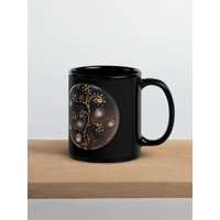 Tasse Gold Blume Von Maria Marachowska von MARACHOWSKAART