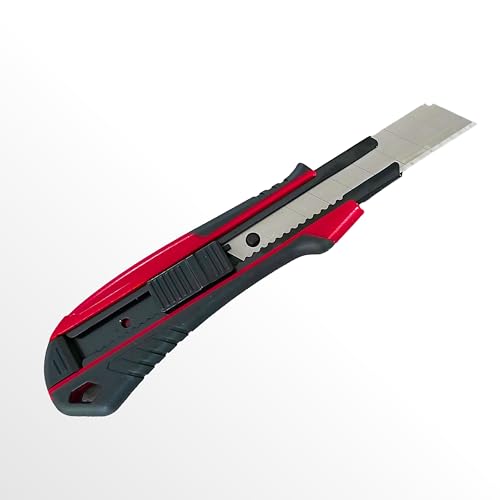 MARAPON® Cuttermesser Profi | extra robustes Teppichmesser | Taschenmesser mit abbrechbaren Klingen | Cutter Werkzeug für den professionellen Einsatz | Arbeitsmesser klein von MARAPON