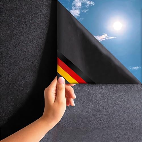 MARAPON® Fensterfolie Blickdicht von außen [0.445x2 m] inkl. eBook und Videoanleitung - Klebefolie Sichtschutzfolie für Fenster - Milchglas Blackout - Folie für Fenster Sichtschutz Küche Bad Büro von MARAPON