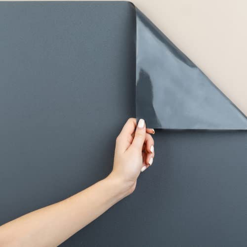 MARAPON® Klebefolie für Möbel in Grau [44.5x200 cm] Möbelfolie - Unicolor selbstklebende Folie in Matt für Küche, Wohnzimmer, Kinderzimmer und alle glatten Oberflächen - ohne Weichmacher von MARAPON