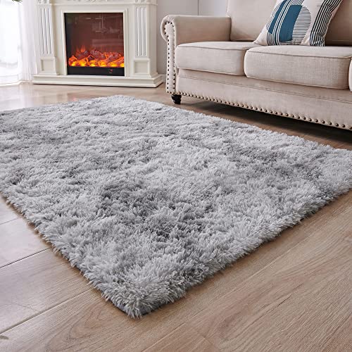 MARATIP Plüsch Teppich,Flauschiger Teppich Rund,große Größe modernes Wohnzimmer,Kinder Mädchen,weicher und Flauschiger Teppich für das Schlafzimmer/Wohnzimmer/Kinderzimmer(hellgrau,160 x 230 cm) MARATIP Plüsch Teppich,Flauschiger Teppich Rund,große Größe modernes Wohnzimmer,Kinder Mädchen,weicher und Flauschiger Teppich für das Schlafzimmer/Wohnzimmer/Kinderzimmer(hellgrau,160 x 230 cm) von MARATIP