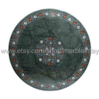 Marmor Inlay Esstisch Mit Passenden Untersetzern Kostenlos von MARBLEINLAY