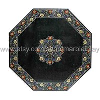 Marmor Inlay Esstisch Mit Passenden Untersetzern Kostenlos von MARBLEINLAY