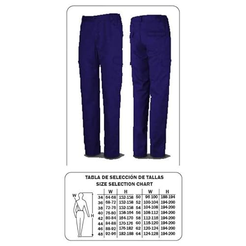 Marke 388-pam 46 – Pantalon tergal blau Marino 46 von MARCA REEDS SINCE 1957