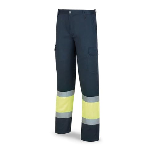 Marke 388-pfy/A40 – Pantalon Hohe Sichtbarkeit gelb blau 40 von MARCA