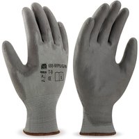 Polyurethanbeschichtete Polyesterhandschuhe (Größe 9) EN388 grau von MARCA