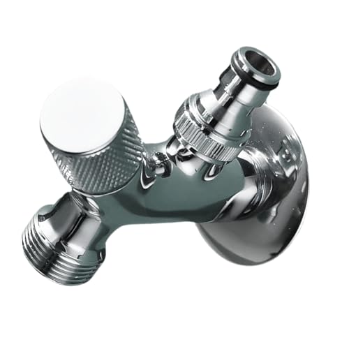 Messing-Winkelventile mit 1 Eingang, 2 Ausgängen, erosionsbeständig, Metall, Doppelauslass für Haus und Industrie, Sanitäranschluss, mehrere Anwendungen, Messing-Winkelventile für Bewässerungen Messing-Winkelventile mit 1 Eingang, 2 Ausgängen, erosionsbeständig, Metall, Doppelauslass für Haus und Industrie, Sanitäranschluss, mehrere Anwendungen, Messing-Winkelventile für Bewässerungen von MARCBUSE