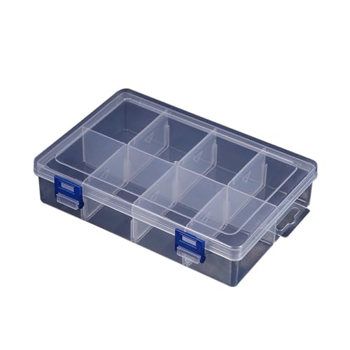 Vielseitige Aufbewahrungsbox mit 8 Fächern, wasserdichter Organizer, flexibler Aufbewahrungsbehälter für Zuhause, Büro und Wohnheim, Haushaltsbox von MARCBUSE