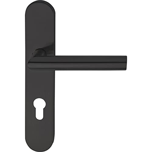 MARCHESI 1420-3650-PZ 9005 Drückergarnitur GEHRUNG, PZ 88, Edelstahl schwarz matt, MARCHESI 1420-3650-PZ 9005 Drückergarnitur GEHRUNG, PZ 88, Edelstahl schwarz matt, von MARCHESI