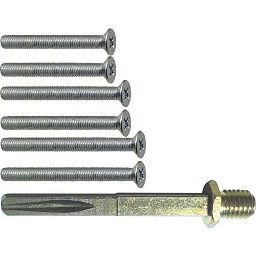 MARCHESI 4359HK SOLIDO Befestigungsset zu Wechselgarnituren, Türstärke 95-105 mm, Stahl verzinkt von MARCHESI