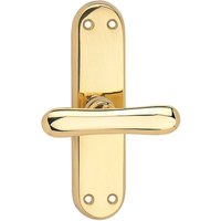 Marchesi - Fenstergriff elegant - sichtbar geschraubt, Messing poliert von MARCHESI