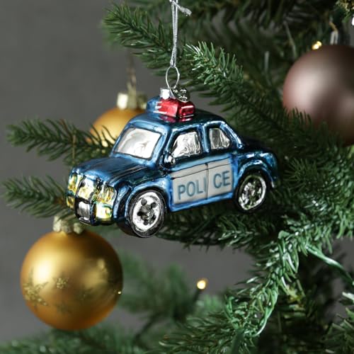 Christbaumschmuck für den Weihnachtsbaum bruchfest (Polizeiauto) von MARELIDA