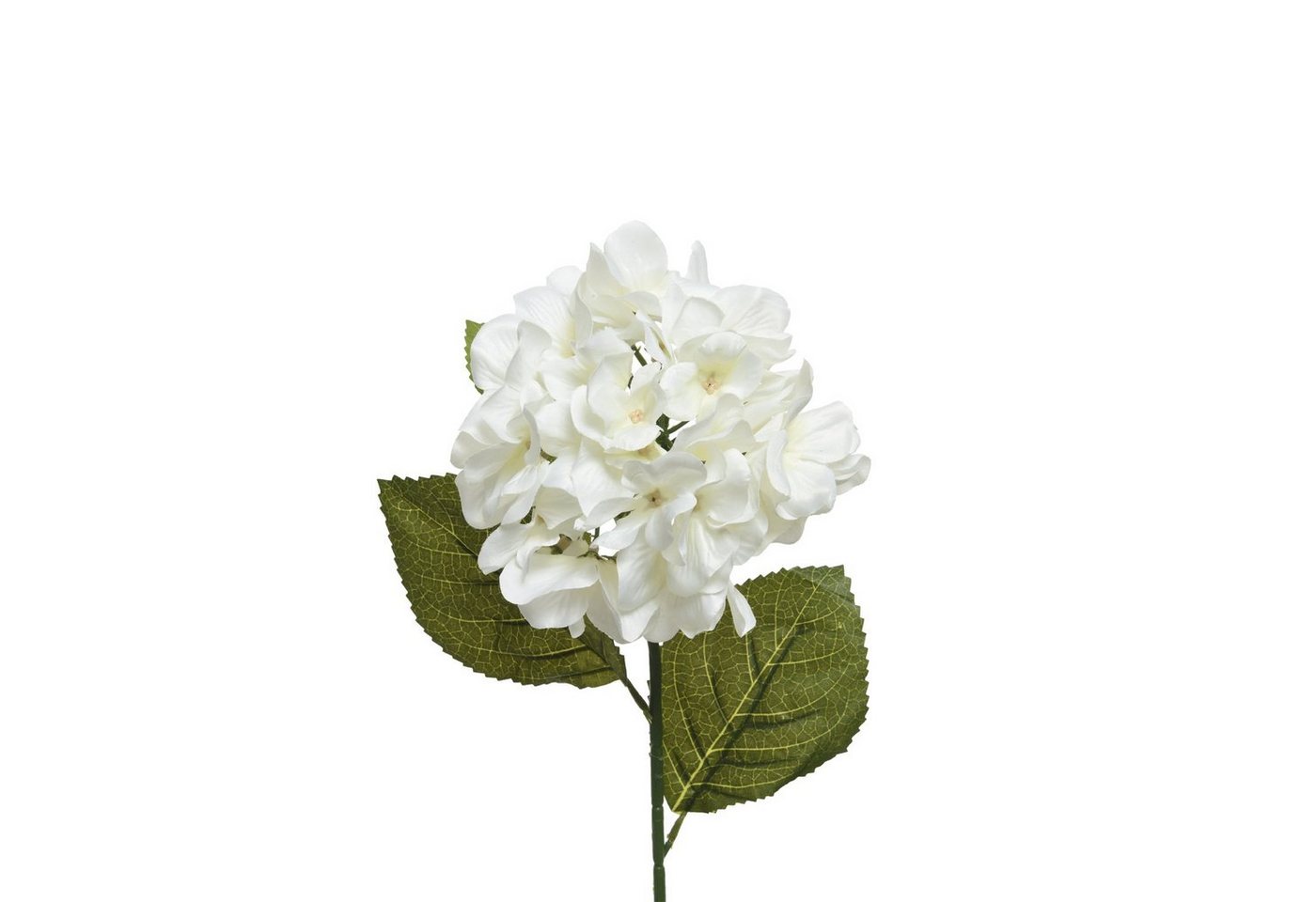 Kunstblume Hortensie am Stiel Kunstblume Stielblume künstliche Dekoblume H: 66cm, MARELIDA, Höhe 66 cm von MARELIDA