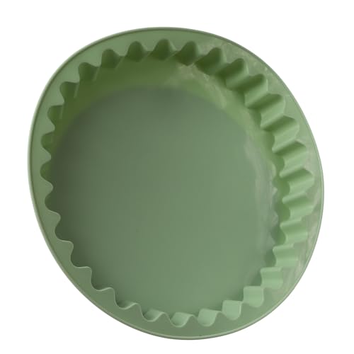 MARELIDA Backform - Kuchenform - Tarteform - Silikon - rund - D: 26,5cm (mintgrün) von MARELIDA
