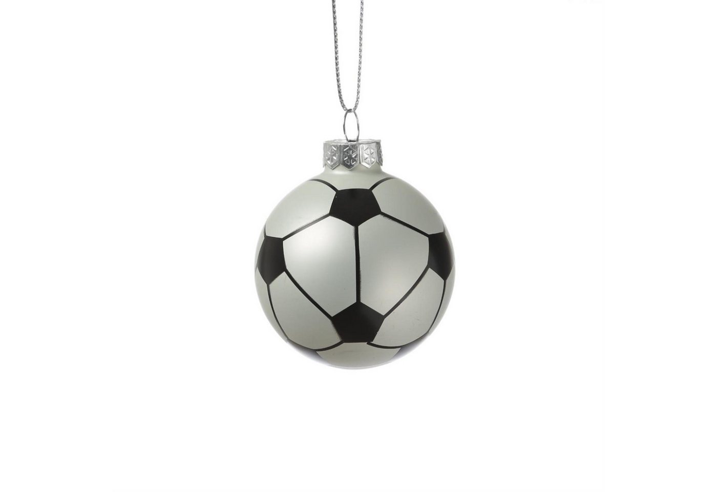MARELIDA Christbaumschmuck Weihnachtsbaumschmuck Fußball D: 5,6cm Weihnachtskugel Sport MARELIDA Christbaumschmuck Weihnachtsbaumschmuck Fußball D: 5,6cm Weihnachtskugel Sport von MARELIDA