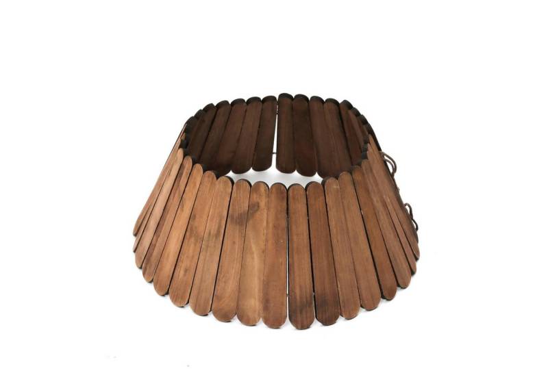 MARELIDA Christbaumständer Weihnachtsbaumrock Holz Abdeckung für Baumständer faltbar 57cm braun MARELIDA Christbaumständer Weihnachtsbaumrock Holz Abdeckung für Baumständer faltbar 57cm braun von MARELIDA
