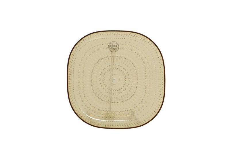 MARELIDA Dessertteller Teller flach Camping Picknick Essteller Dessertteller D: 20,4cm gelb, (1 St) von MARELIDA