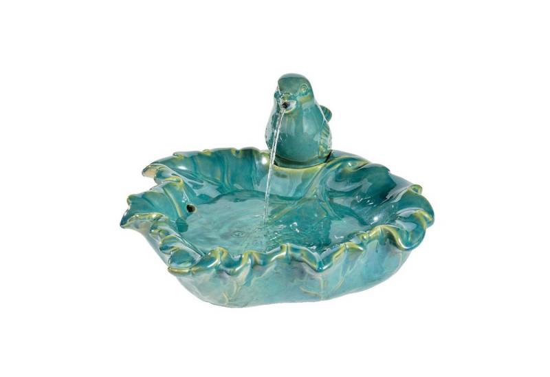 MARELIDA Gartenbrunnen Brunnen mit Vogel grün Zierbrunnen Wasserspiel Vogeltränke 21cm, 40 cm Breite MARELIDA Gartenbrunnen Brunnen mit Vogel grün Zierbrunnen Wasserspiel Vogeltränke 21cm, 40 cm Breite von MARELIDA