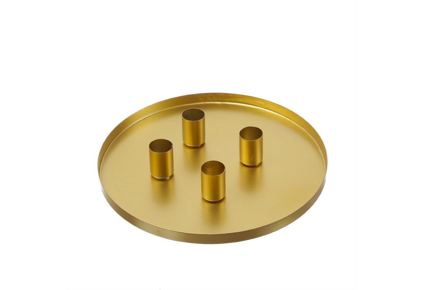 MARELIDA Kerzentablett Stabkerzenhalter magnetisch Kerzenständer D: 25cm Kerzentablett Advent MARELIDA Kerzentablett Stabkerzenhalter magnetisch Kerzenständer D: 25cm Kerzentablett Advent von MARELIDA