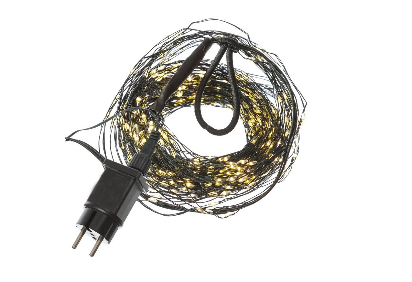 MARELIDA LED-Baummantel Draht Lichterkette Baumbeleuchtung 16 Stränge 672LED 2,1m Timer, 672-flammig MARELIDA LED-Baummantel Draht Lichterkette Baumbeleuchtung 16 Stränge 672LED 2,1m Timer, 672-flammig von MARELIDA