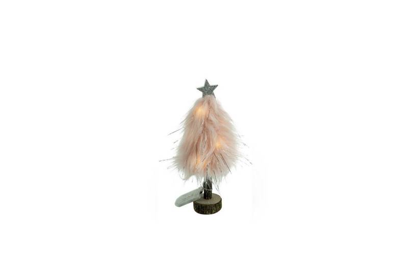 MARELIDA LED Dekoobjekt LED Dekobaum PLÜSCH mit Sternspitze Plüschfell leuchtend 19,5cm MARELIDA LED Dekoobjekt LED Dekobaum PLÜSCH mit Sternspitze Plüschfell leuchtend 19,5cm von MARELIDA
