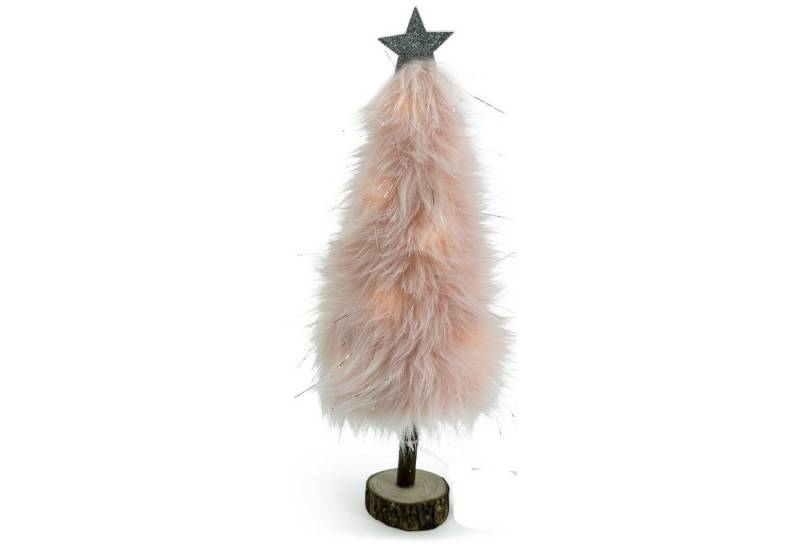 MARELIDA LED Dekoobjekt LED Dekobaum PLÜSCH mit Sternspitze Plüschfell leuchtend 36,5cm MARELIDA LED Dekoobjekt LED Dekobaum PLÜSCH mit Sternspitze Plüschfell leuchtend 36,5cm von MARELIDA