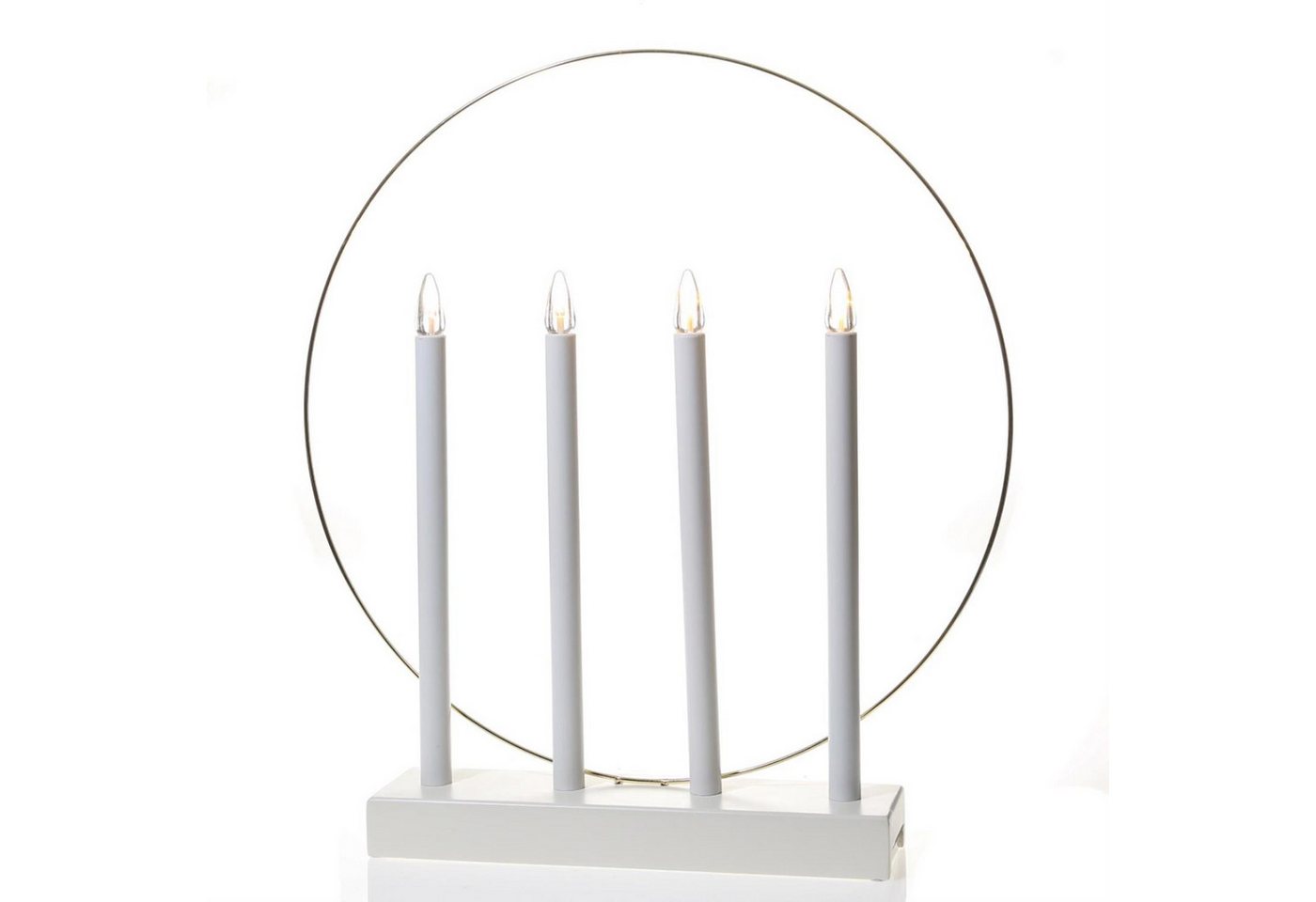 MARELIDA LED Fensterleuchter LED Fensterleuchter Glory Fenster Kerzenleuchter flammig 45cm Timer, LED Classic MARELIDA LED Fensterleuchter LED Fensterleuchter Glory Fenster Kerzenleuchter flammig 45cm Timer, LED Classic von MARELIDA