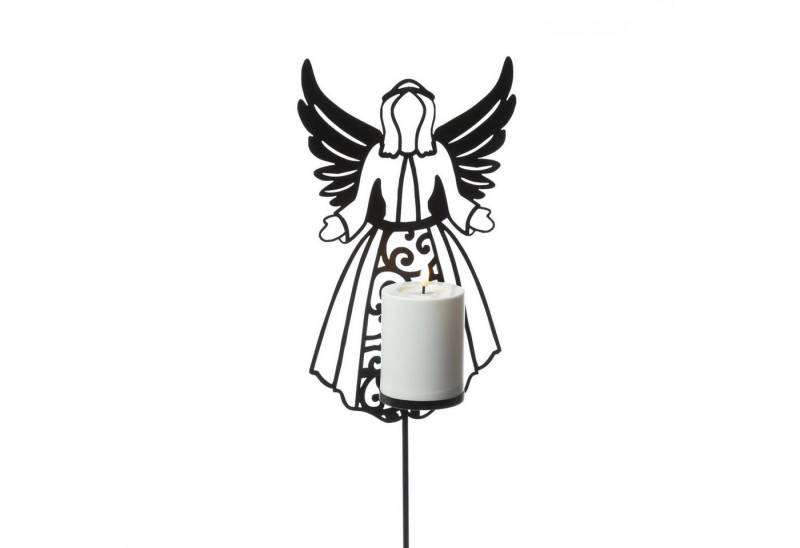 MARELIDA LED-Kerze Grablicht Engel mit LED Kerze Gartenfigur 56cm Grabdeko bis 2500Std. MARELIDA LED-Kerze Grablicht Engel mit LED Kerze Gartenfigur 56cm Grabdeko bis 2500Std. von MARELIDA