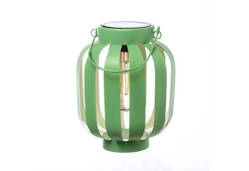 MARELIDA LED Laterne LED Solar Laterne 21cm Lichtsensor Garten Solarleuchte Solarlampe, LED Classic, warmweiß (2100K bis 3000K) von MARELIDA