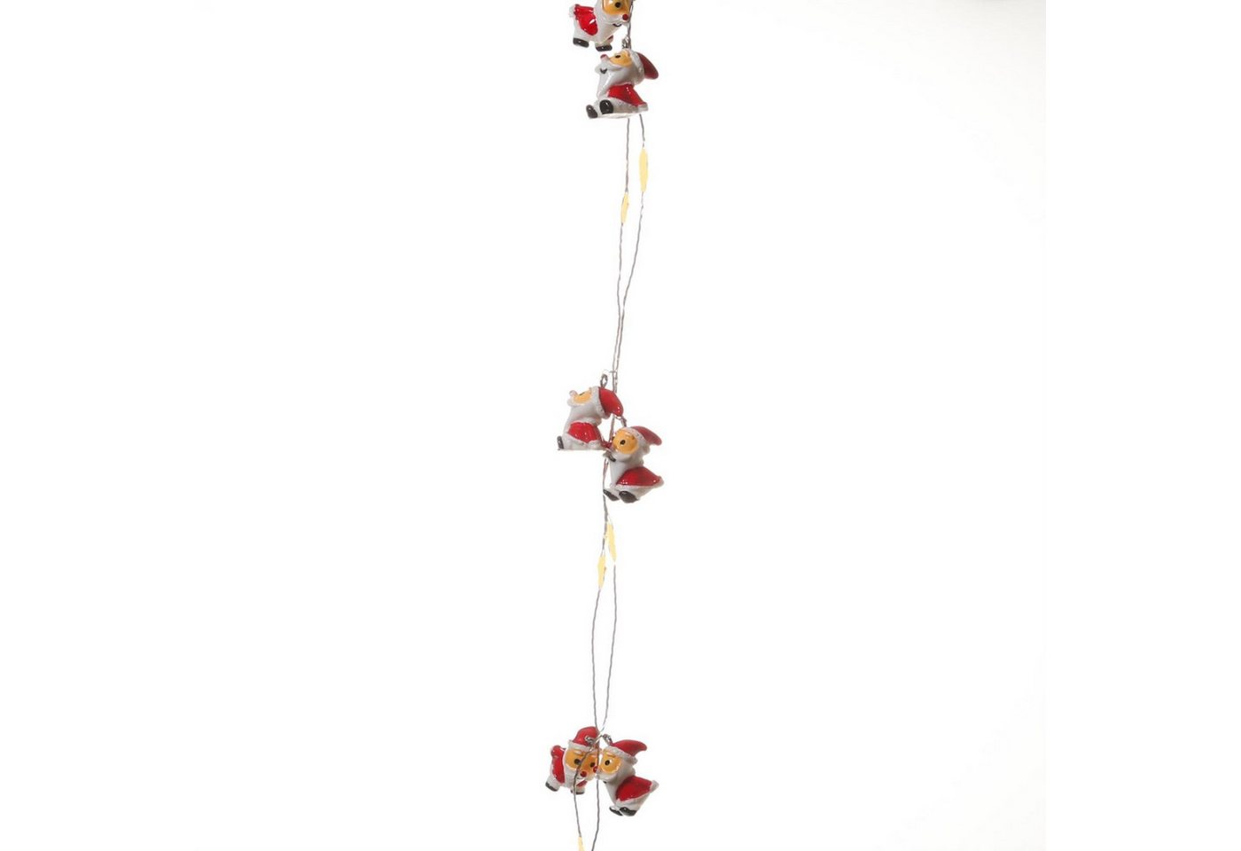 MARELIDA LED-Lichterkette Nikolaus Weihnachtsmann 20LED Timer Deko Silberdraht, 20-flammig MARELIDA LED-Lichterkette Nikolaus Weihnachtsmann 20LED Timer Deko Silberdraht, 20-flammig von MARELIDA