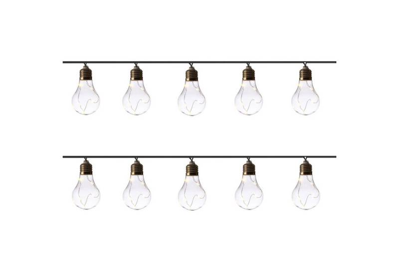 MARELIDA LED-Lichterkette LED Solar Lichterkette Glühbirne klar 1,9m Garten Retro Garten Balkon MARELIDA LED-Lichterkette LED Solar Lichterkette Glühbirne klar 1,9m Garten Retro Garten Balkon von MARELIDA
