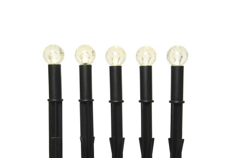 MARELIDA LED Solarleuchte LED Solar Gartenstecker Luftblasen Beetstecker Blumentopfdeko Sensor, LED Classic, warmweiß (2100K bis 3000K) von MARELIDA