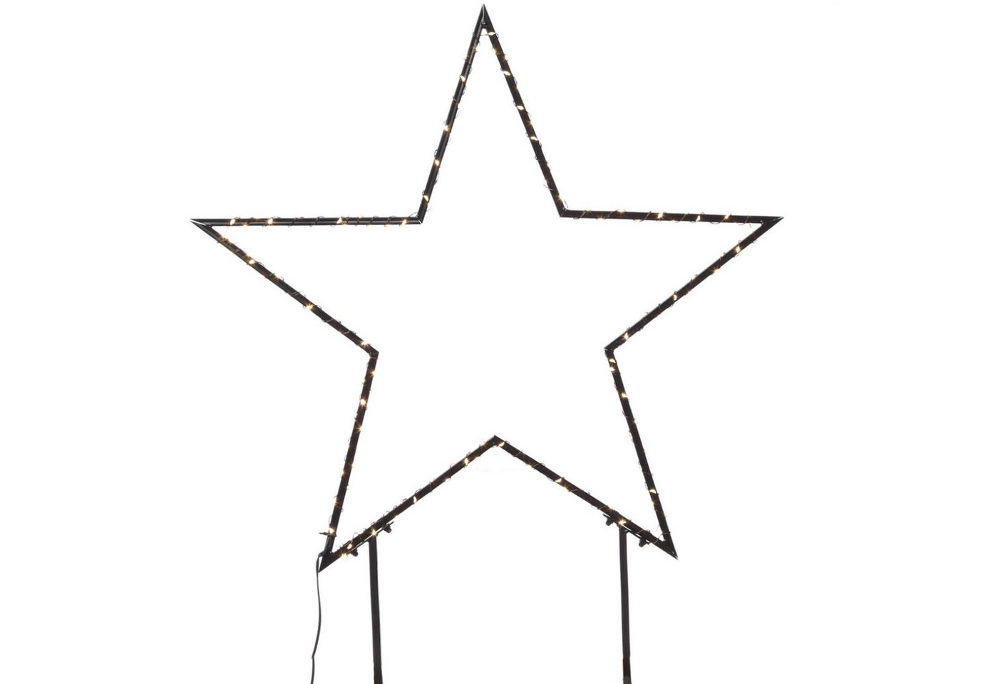 MARELIDA LED-Stern für außen LED Gartenstecker Stern Leuchtstern Lichterstern 60cm Weihnachtsdeko, LED Classic, warmweiß (2100K bis 3000K) MARELIDA LED-Stern für außen LED Gartenstecker Stern Leuchtstern Lichterstern 60cm Weihnachtsdeko, LED Classic, warmweiß (2100K bis 3000K) von MARELIDA