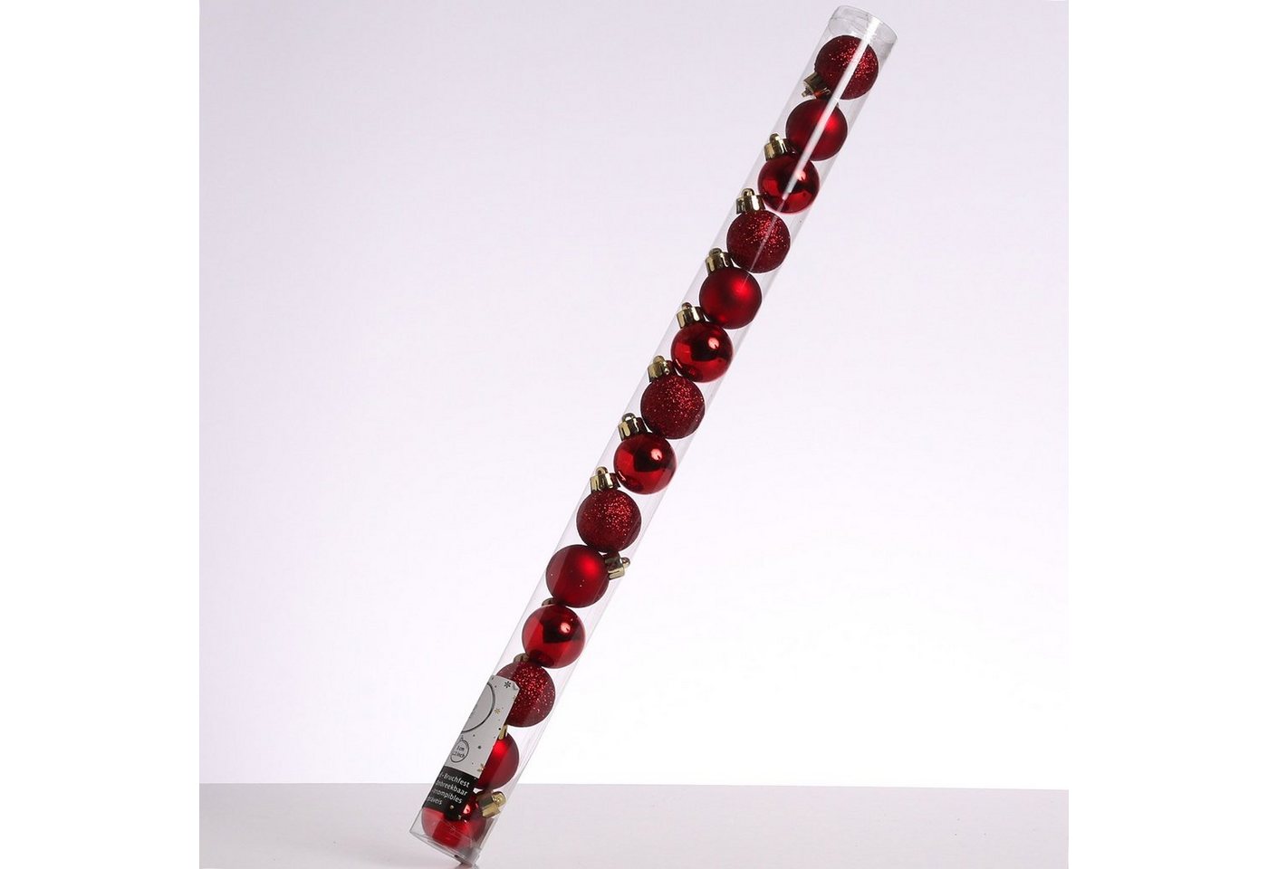 MARELIDA Weihnachtsbaumkugel Christbaumkugel bruchfest D: 3cm glänzend matt glitzernd rot 14er Set (14 St) MARELIDA Weihnachtsbaumkugel Christbaumkugel bruchfest D: 3cm glänzend matt glitzernd rot 14er Set (14 St) von MARELIDA