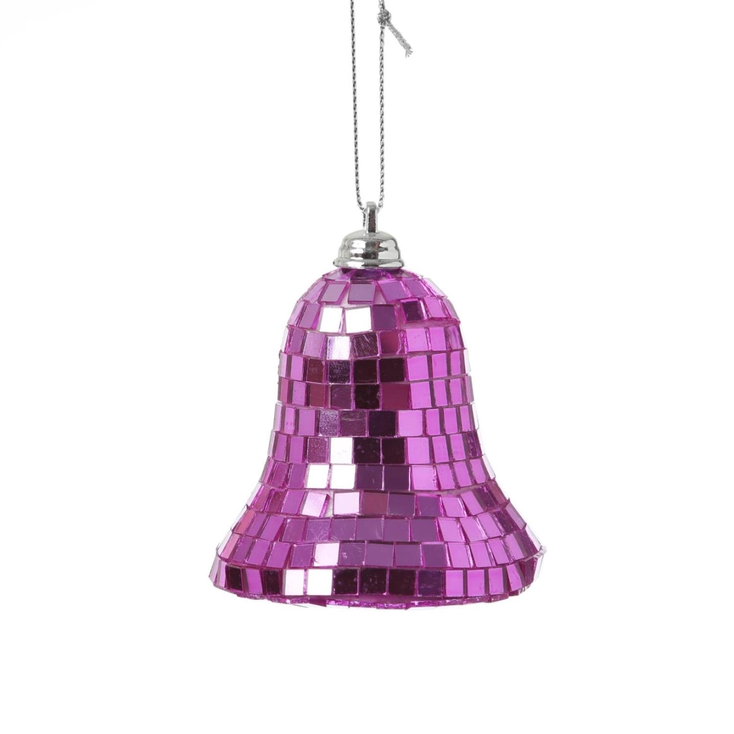Marelida Christbaumschmuck Glocke Weihnachtsbaumschmuck Im Discokugel Look Pink Marelida Christbaumschmuck Glocke Weihnachtsbaumschmuck Im Discokugel Look Pink von MARELIDA