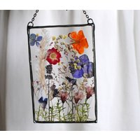 Gepresste Blume, Blumen Bilderrahmen, Gerahmte Trockenblumen, Wandbehang, Schwebende Blumen, Büro Dekor, Eiche Gepresste Blume, Blumen Bilderrahmen, Gerahmte Trockenblumen, Wandbehang, Schwebende Blumen, Büro Dekor, Eiche von MARIAELA