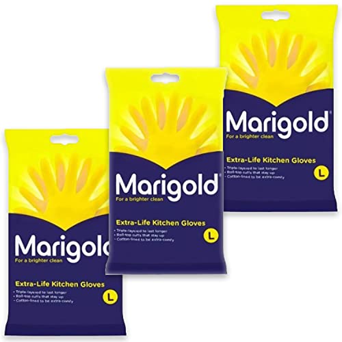 Marigold Küchenhandschuhe, groß, 3-er Pack, 10042883 von MARIGOLD