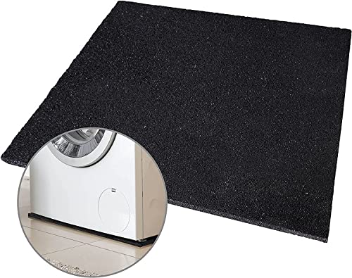 Mario10 Anti-Vibrations-Waschmaschinenmatte, 60 x 60 x 2 cm.Made in EU. Leicht zuschneidbare geruchsneutrale Antirutschmatte.Die Umweltfreundliche Rubber Mat. von Mario10