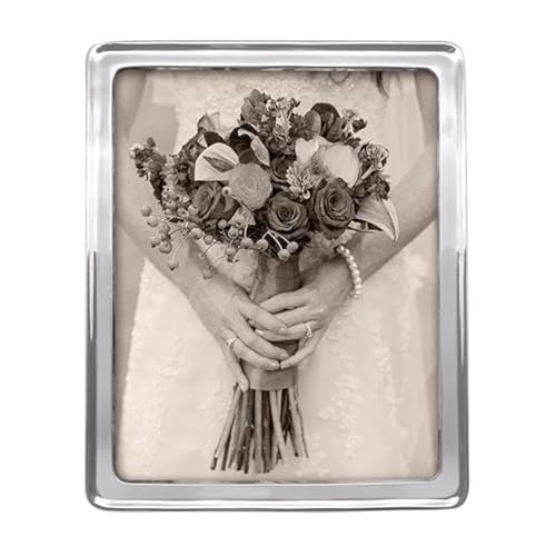 MARIPOSA Rahmen, Recyceltes Sandguss-Aluminium, Silber von MARIPOSA