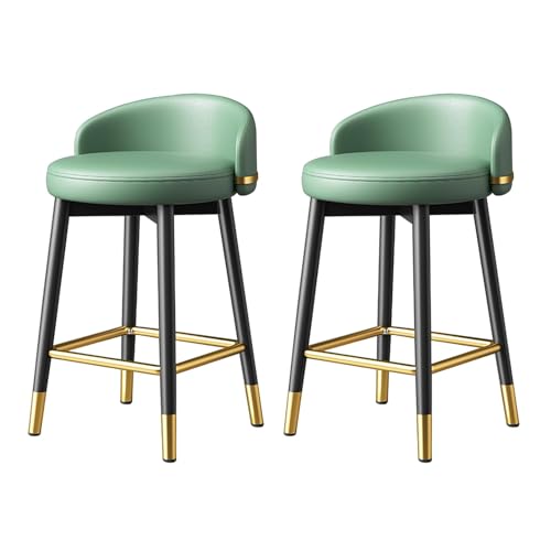 MARIYCH Drehbare Barhocker, 2er-Set, Barhocker aus Samt in Thekenhöhe, moderner hoher Esszimmerstuhl, Esszimmerstuhl für Kücheninsel, Balkon zu Hause, Café, Bar, Pub, Grau, Schwarze Beine, 65 cm MARIYCH Drehbare Barhocker, 2er-Set, Barhocker aus Samt in Thekenhöhe, moderner hoher Esszimmerstuhl, Esszimmerstuhl für Kücheninsel, Balkon zu Hause, Café, Bar, Pub, Grau, Schwarze Beine, 65 cm von MARIYCH