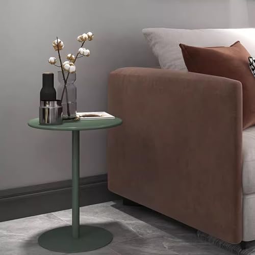 MARIYCH Hoher Stehtisch, runde Kneipentische, Theke, Frühstücks-Esstisch, hoher Cocktail-Bistrotisch, Kleiner Couchtisch, Beistelltisch, Nachttisch, Grün (60 x 60 x 72 cm) von MARIYCH