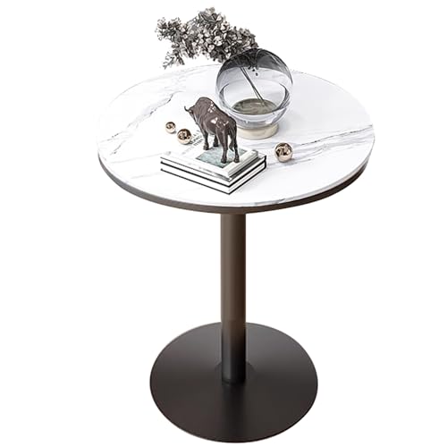 MARIYCH Kaffeebartisch, Stabiler Stehtisch, runder Kneipentisch, moderner Bistrotisch, hohe Kneipen-Esszimmermöbel, Tisch in Barthekenhöhe, Höhe 75/95/105 cm (Höhe 105 cm) von MARIYCH