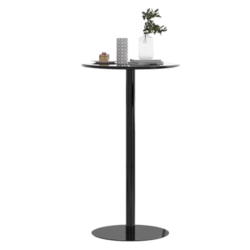 MARIYCH Runde Cocktailtische für Bistro, Pubs und Bars, hoher Esstisch-Couchtisch – einfach zu montieren – für Veranstaltungen oder den Heimgebrauch (40 x 40 x 62 cm) von MARIYCH